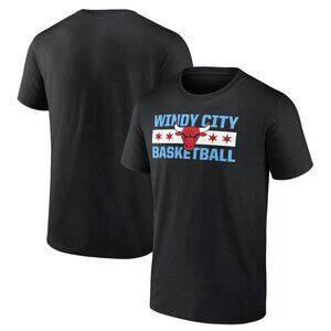 Chicago Bulls Fanatics Hometown Collection Windy City Tee NWT XL